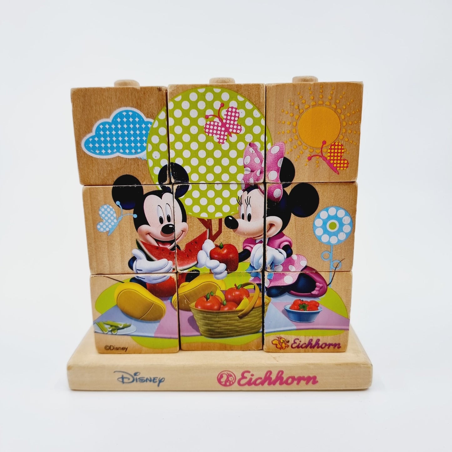 Puzzle cube sur support - Mickey et ses amis