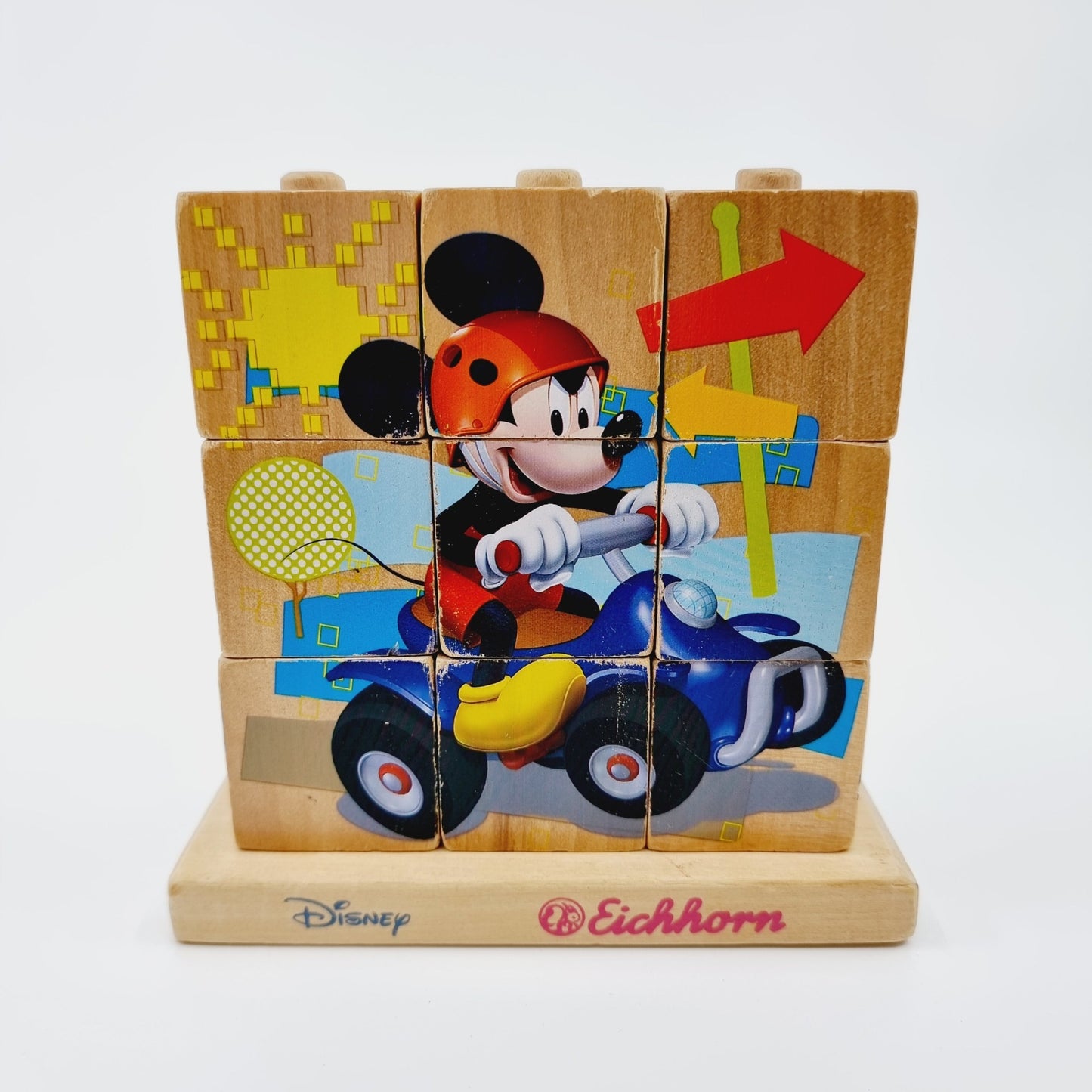 Puzzle cube sur support - Mickey et ses amis