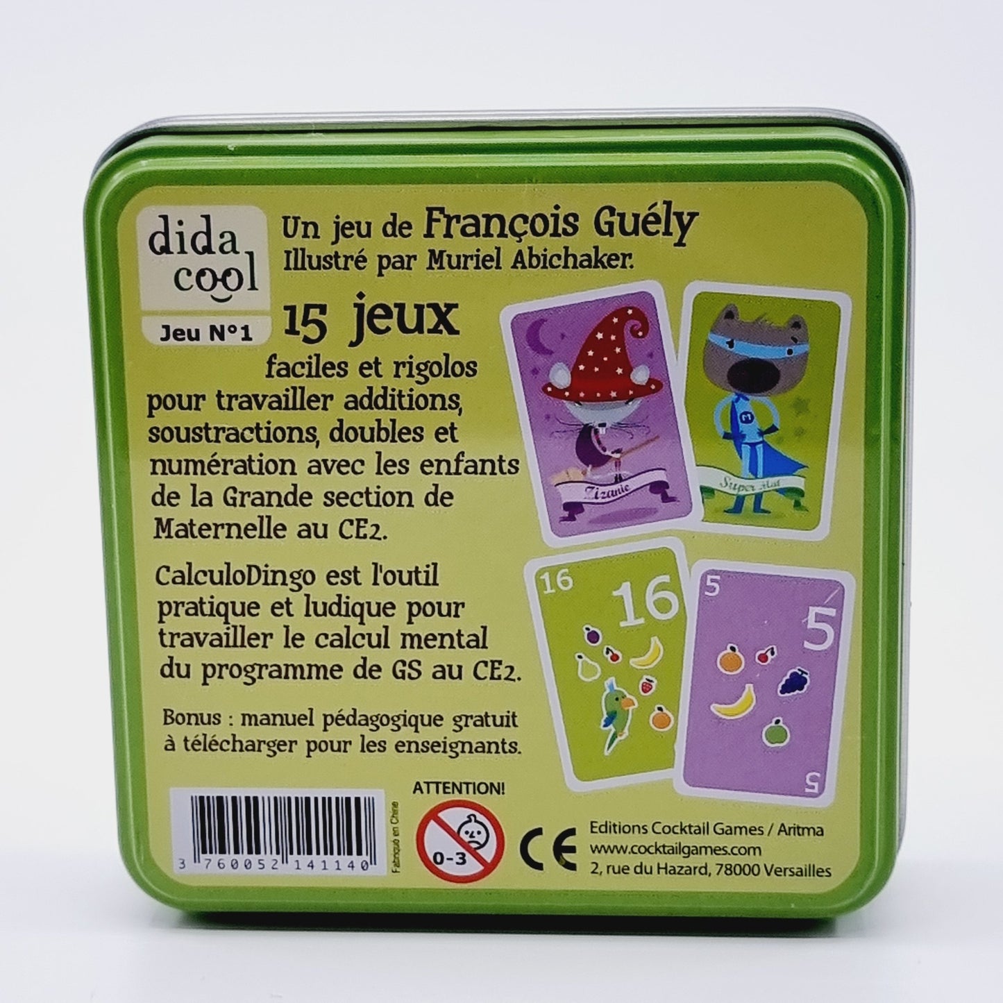 CalculoDingo ! 15 jeux d'additions et soustractions