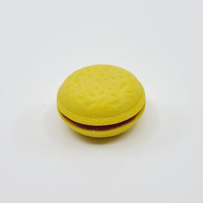 Gomme kawaii macaron - citron