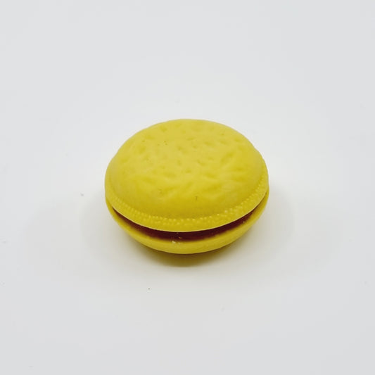 Gomme kawaii macaron - citron