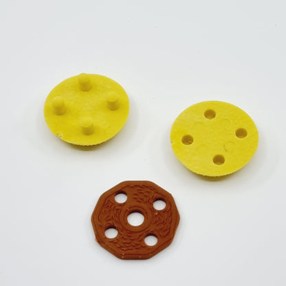 Gomme kawaii macaron - citron