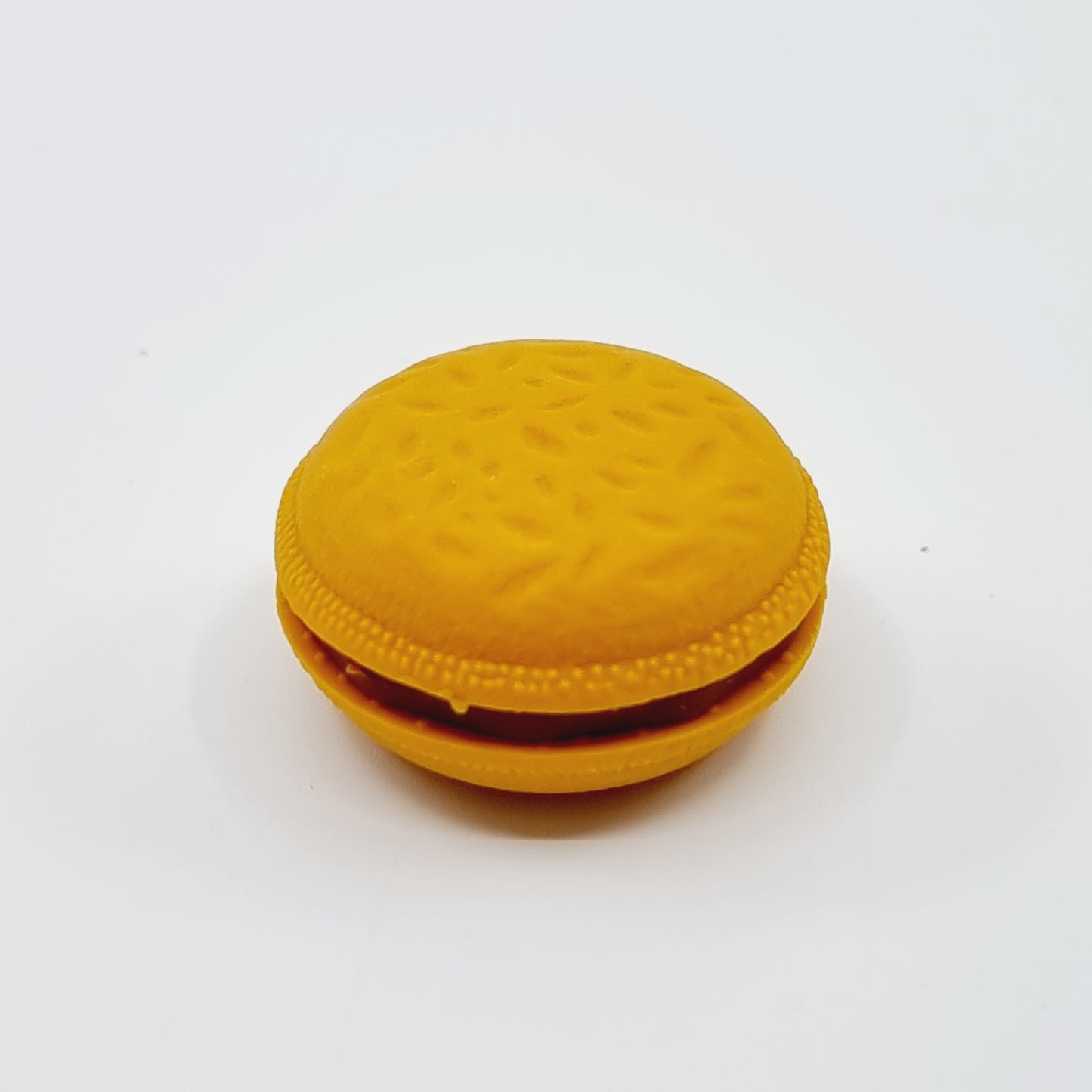 Gomme kawaii macaron - orange