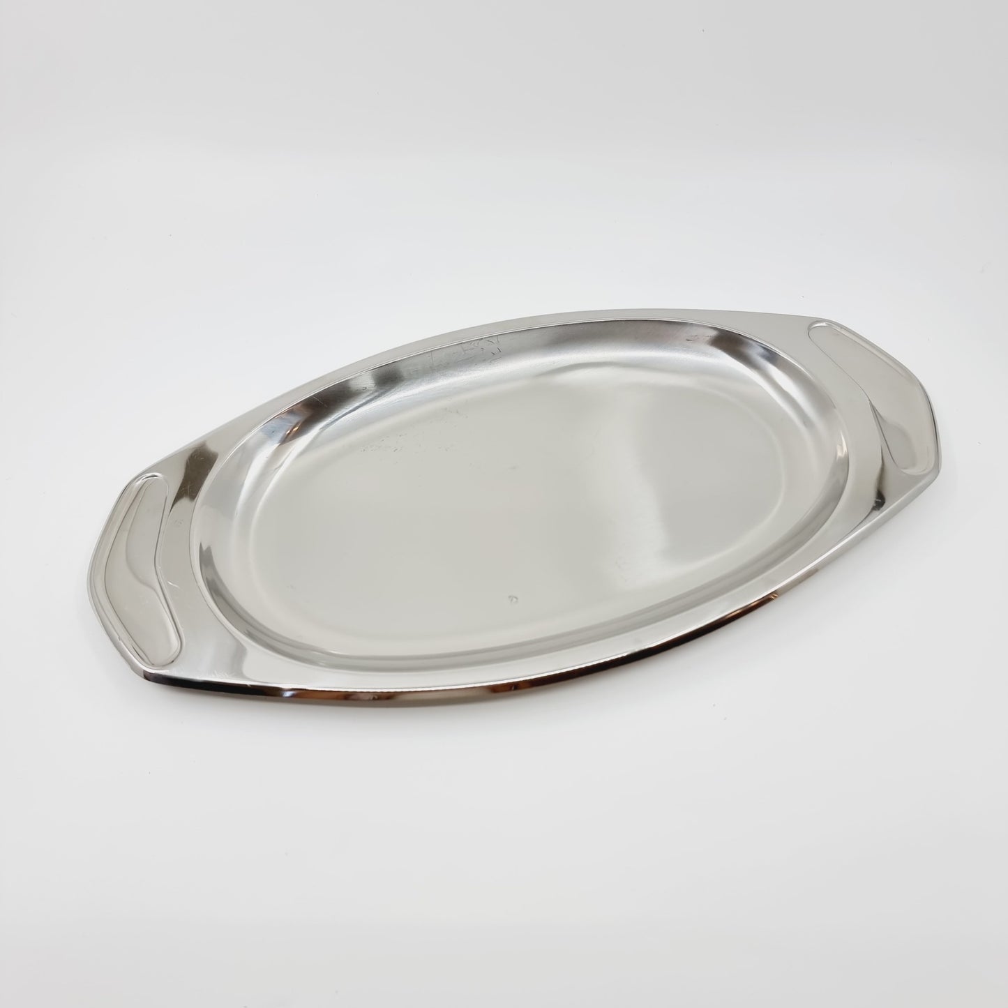 Plat de service ovale AMC en inox