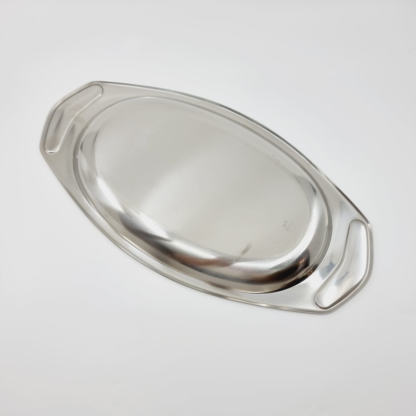 Plat de service ovale AMC en inox