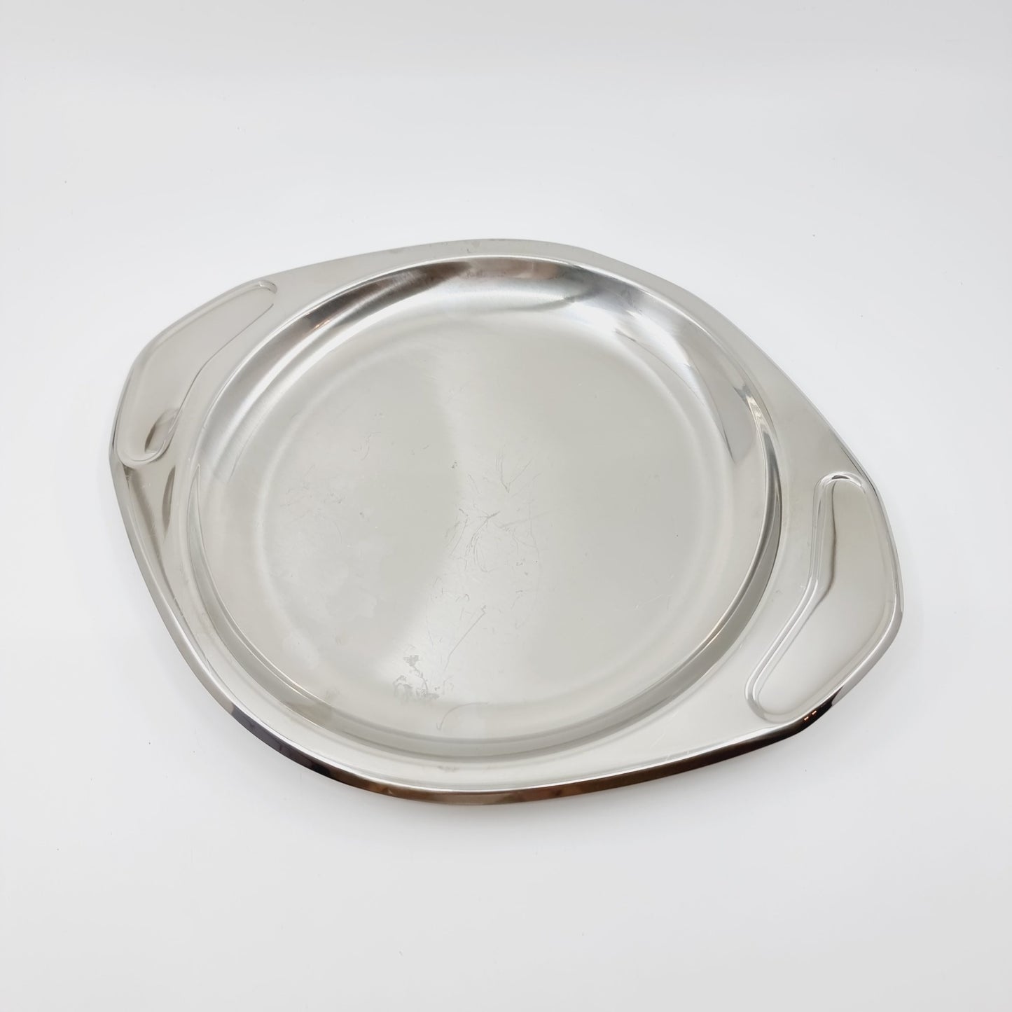 Plat de service AMC en inox (2 pièces)