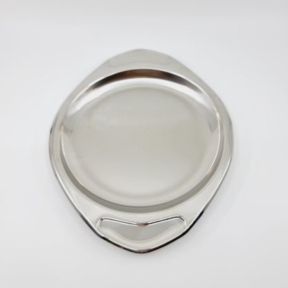 Plat de service AMC en inox (2 pièces)