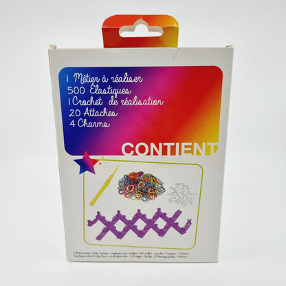 Bracelets arc-en-ciel, Rainbow Loom - Girly