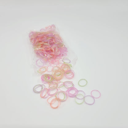 Bracelets arc-en-ciel, Rainbow Loom - Girly