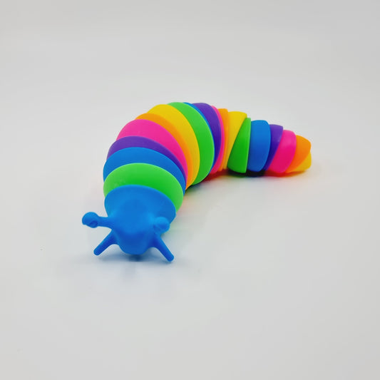 Jouet sensoriel limace - bleu