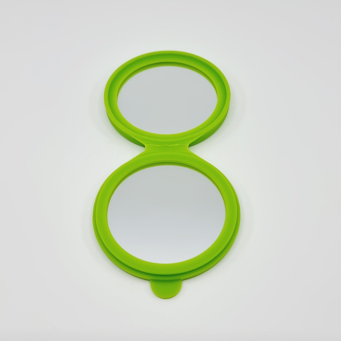 Miroir de poche en silicone - vert