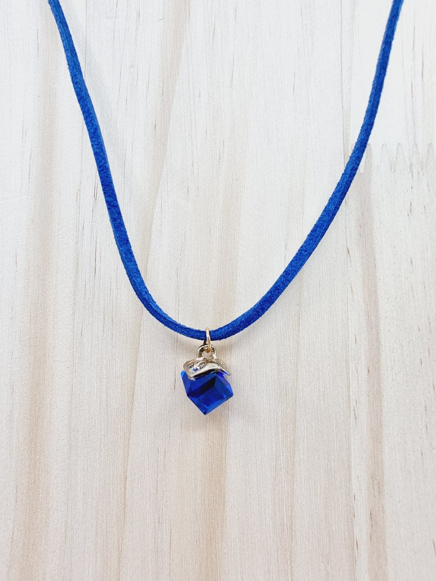 Collier - Cristal bleu
