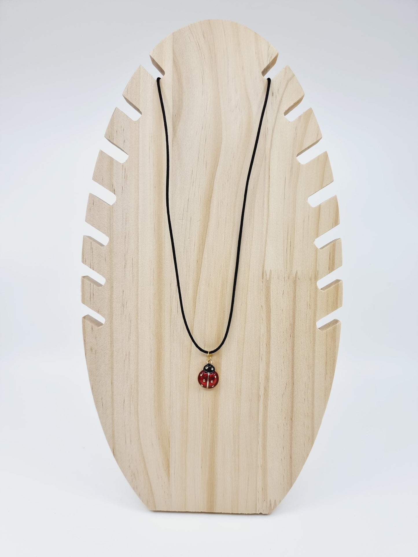 Collier noir - Coccinelle