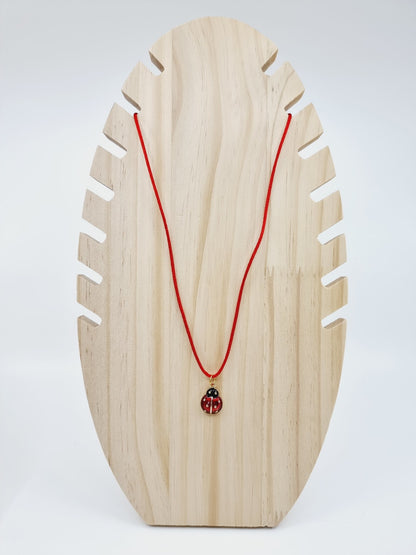 Collier rouge  - Coccinelle