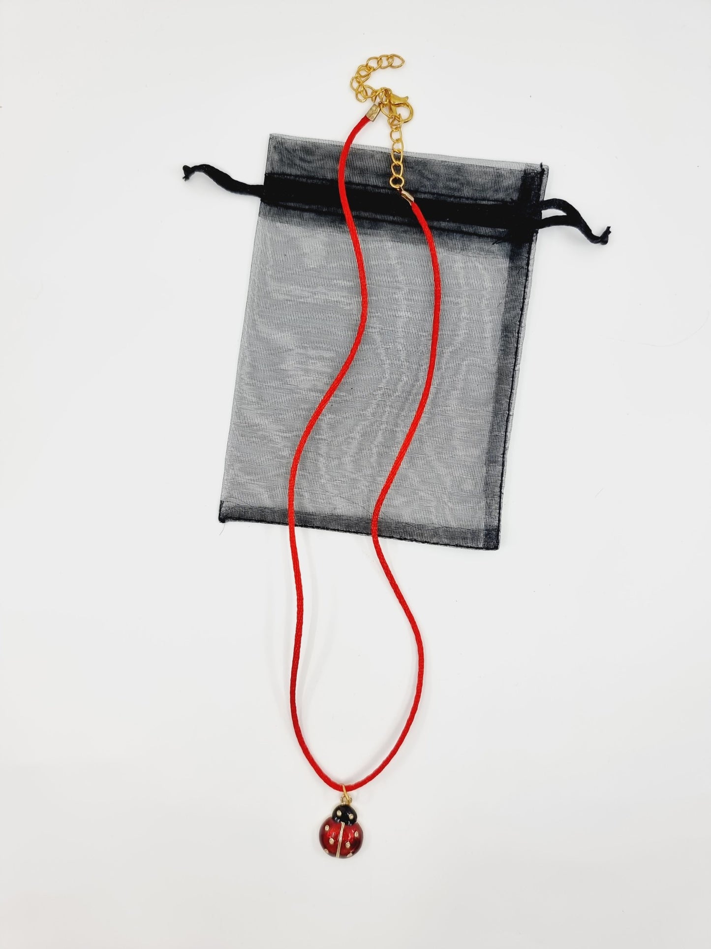 Collier rouge  - Coccinelle