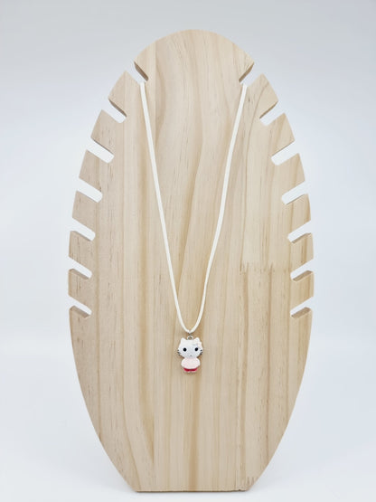 Collier blanc - Hello Kitty