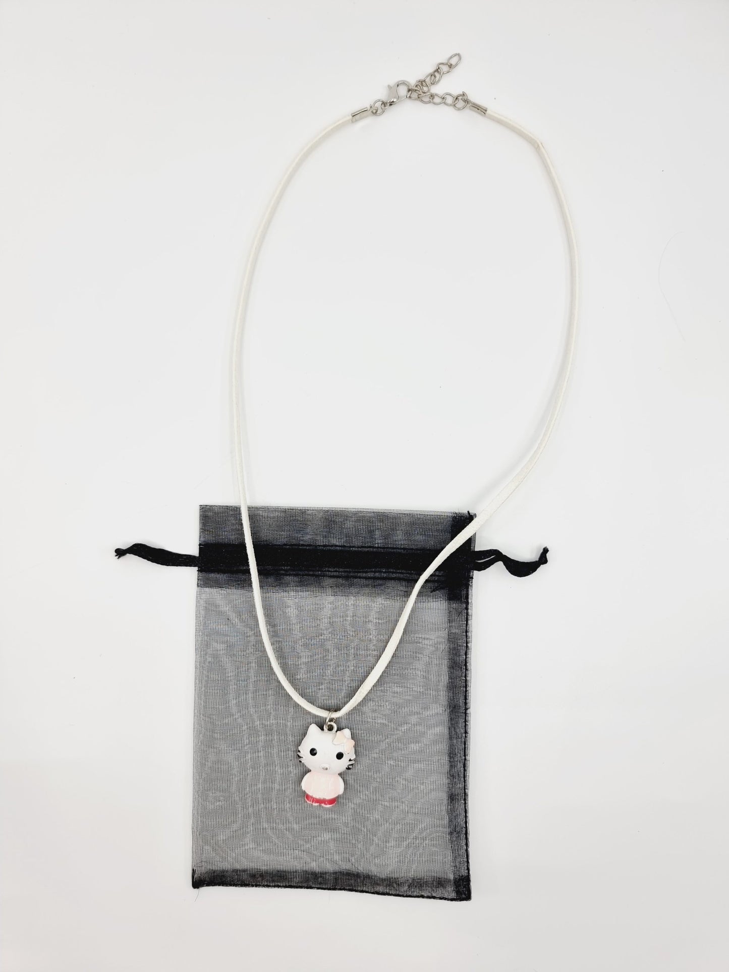Collier blanc - Hello Kitty