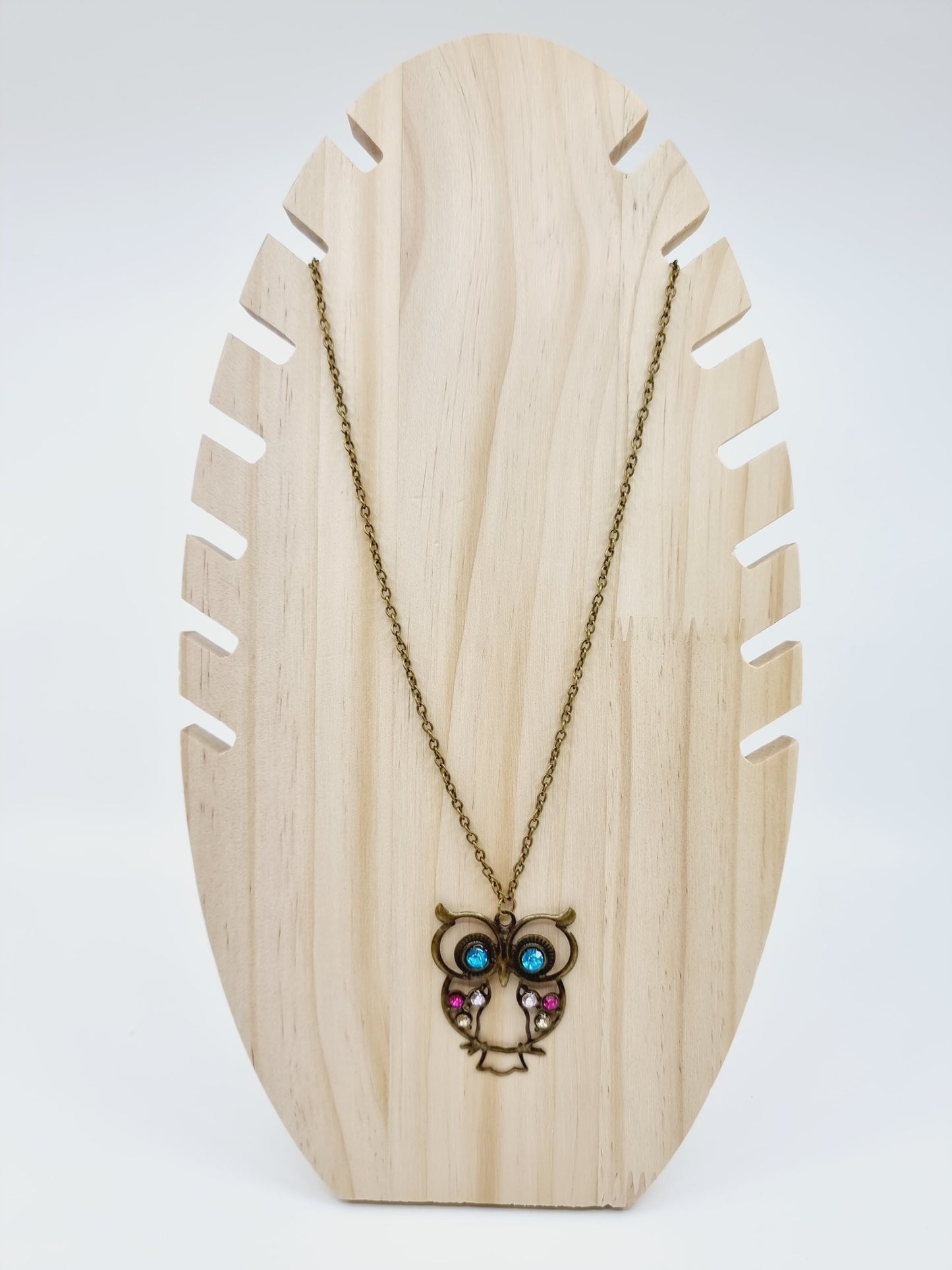 Collier - Hibou & perles