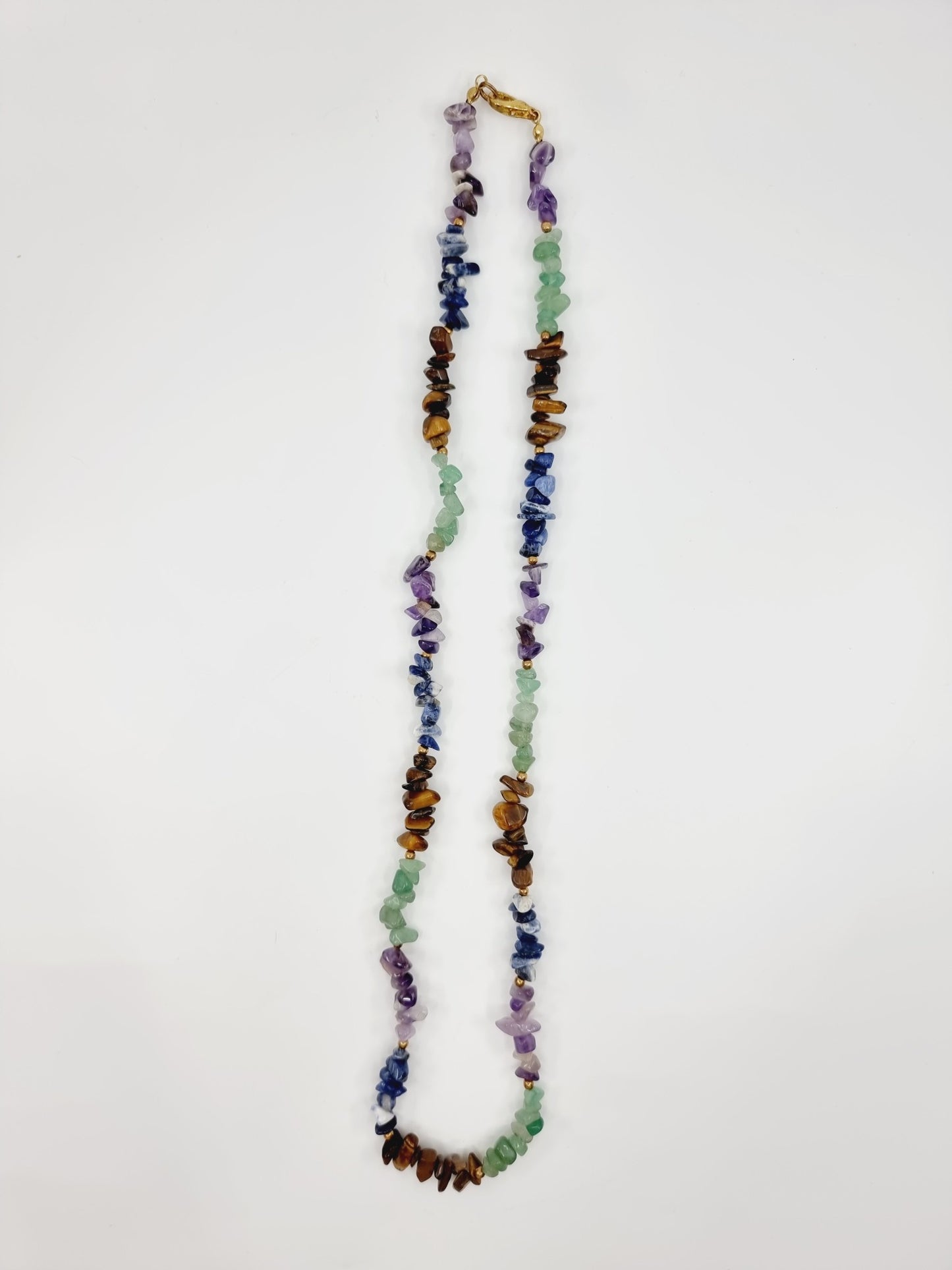 Collier long - pierres naturelles