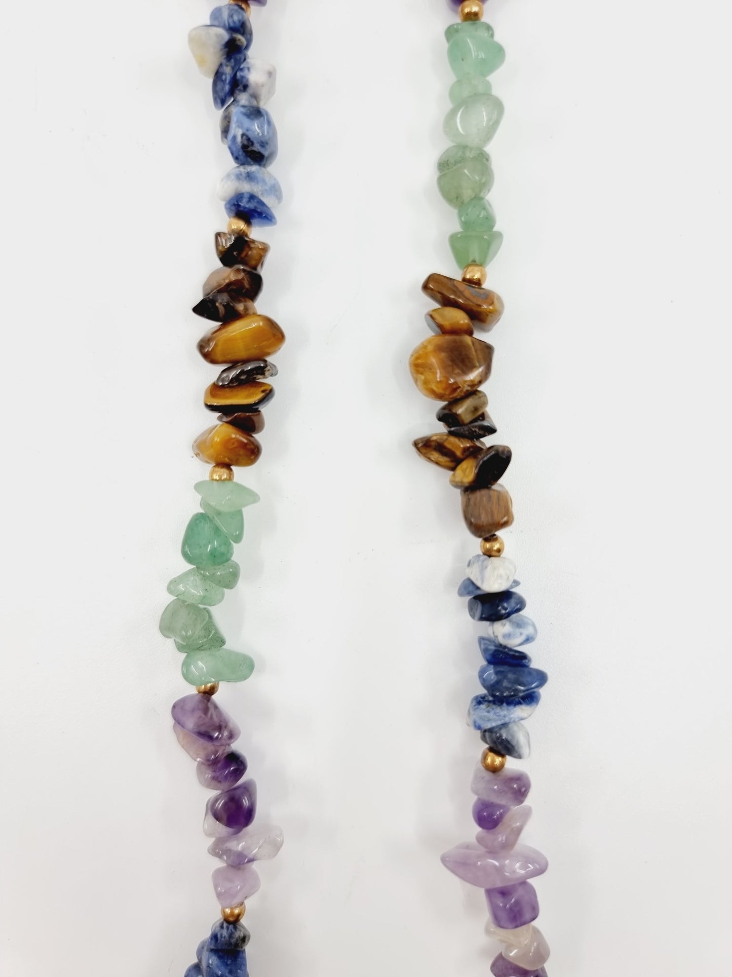 Collier long - pierres naturelles