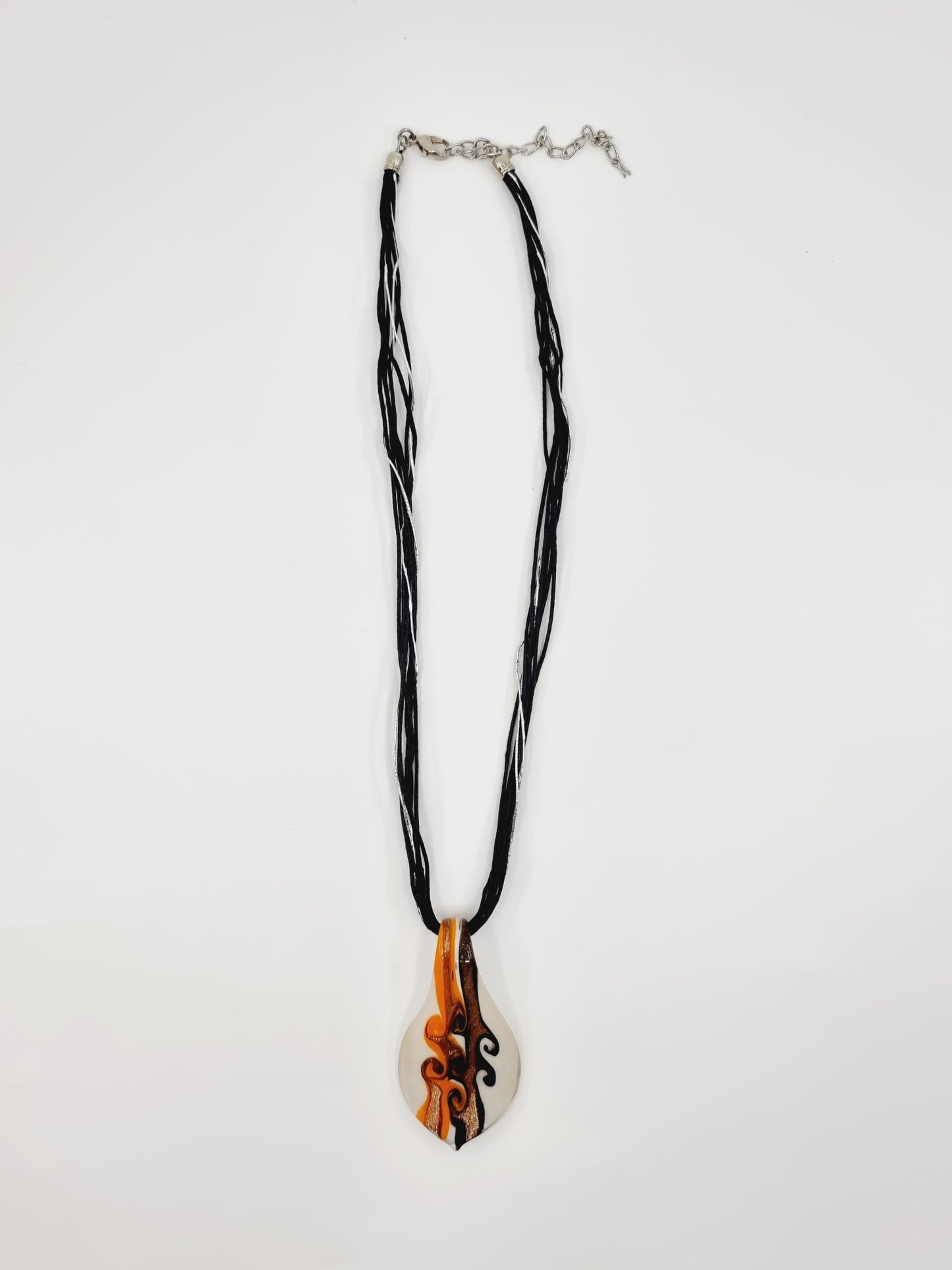 Collier - Pendentif en verre de Murano