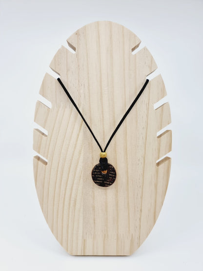 Collier - verre de Murano rond