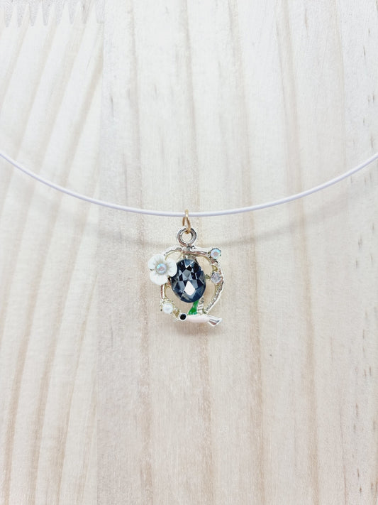 Collier cerceau - Oiseau