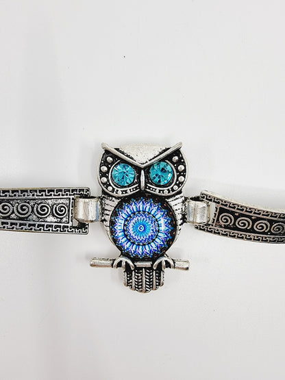 Bracelet métal - hibou