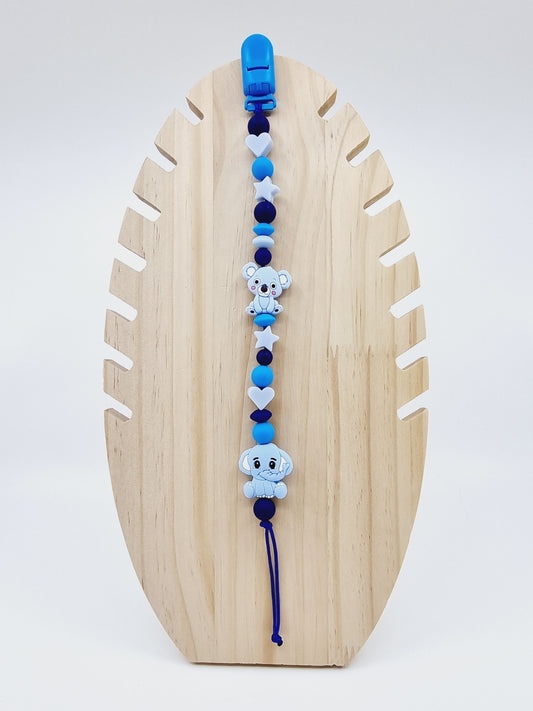 Attache-tétine - Koala/Eléphant