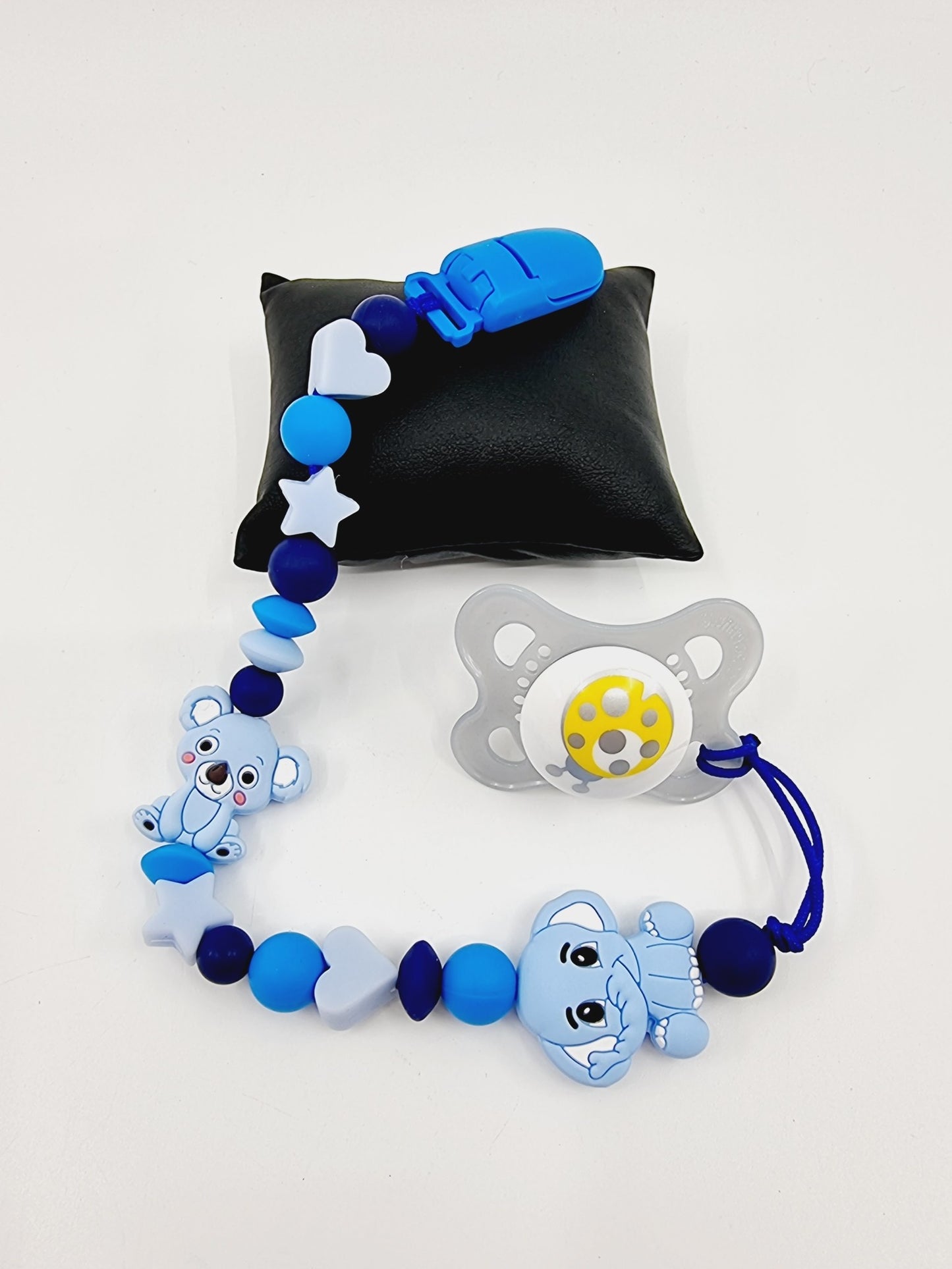 Attache-tétine - Koala/Eléphant