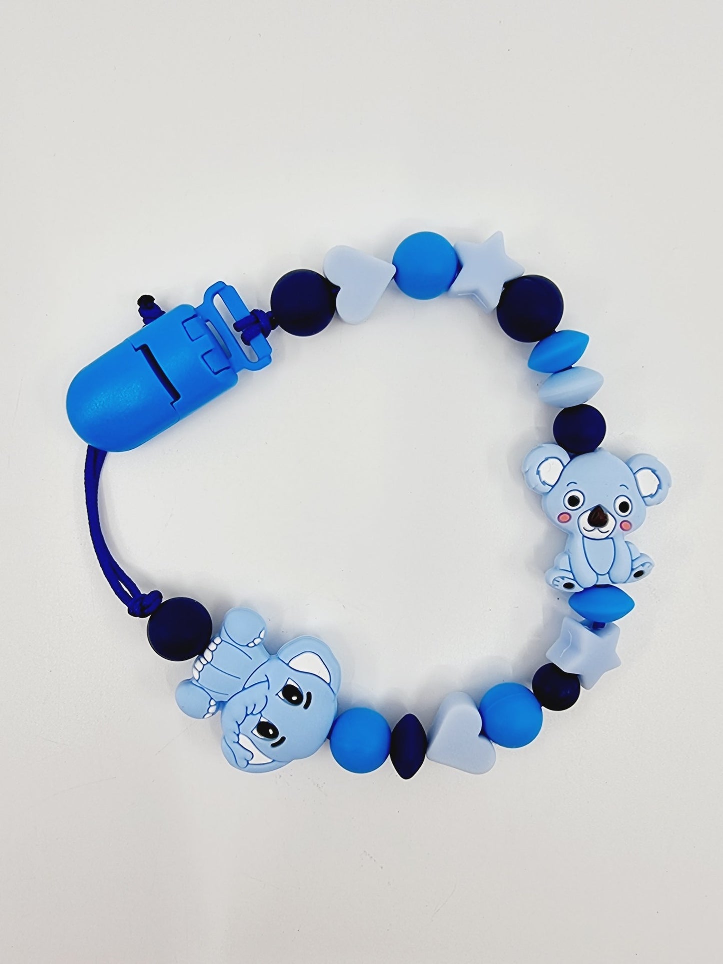 Attache-tétine - Koala/Eléphant