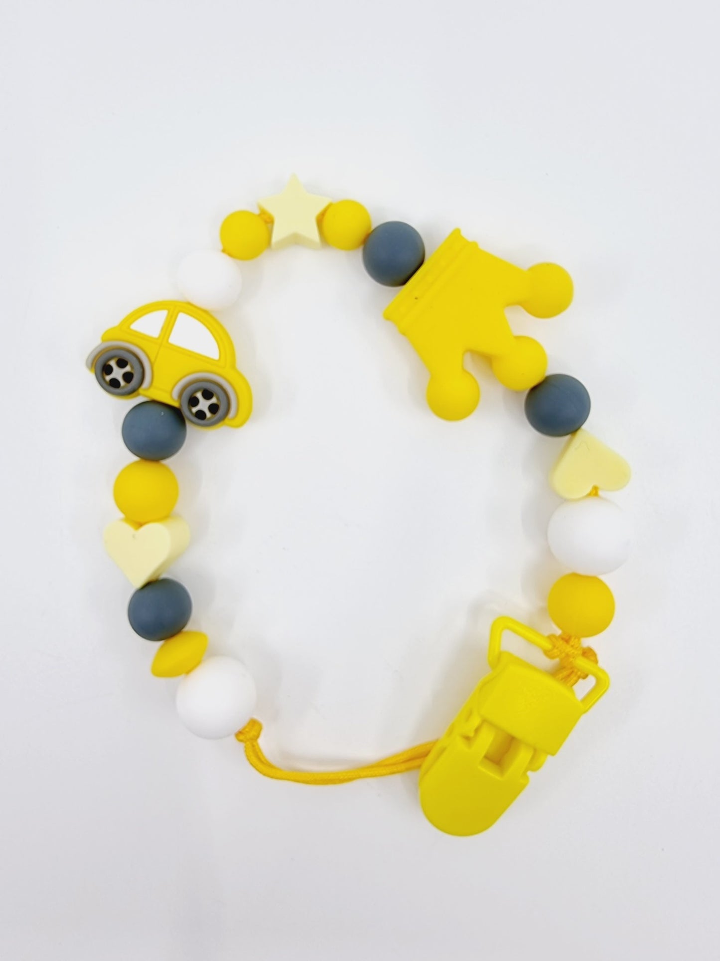 Attache-tétine - Couronne/Voiture