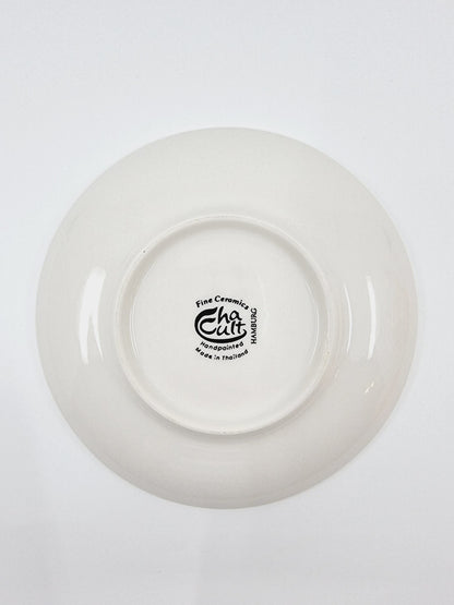 Théière avec soucoupe & tasse - Papillon