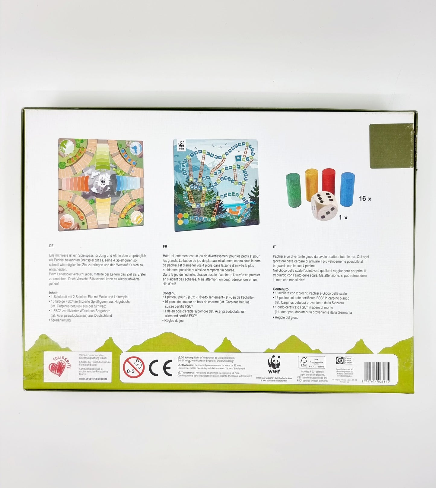 Hâte-toi lentement - Pachisi WWF