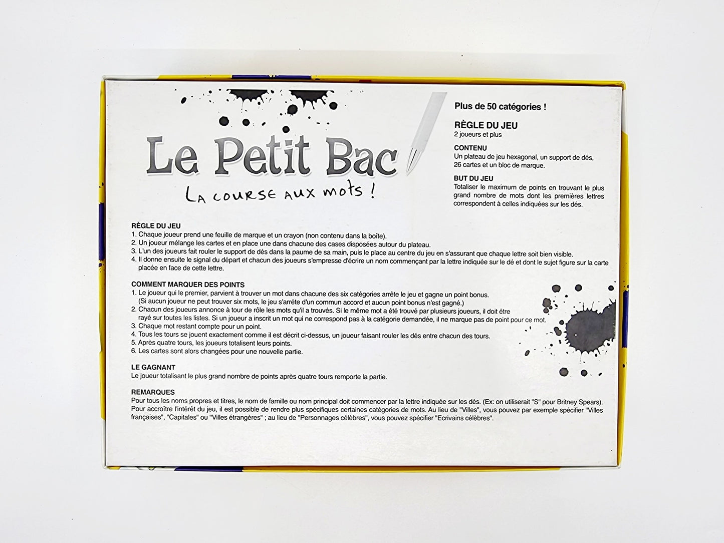 Le Petit Bac, la course aux mots !