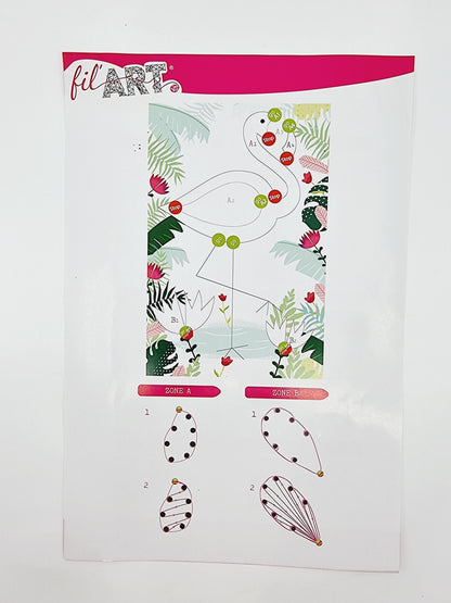 fil'ART - Flamant rose