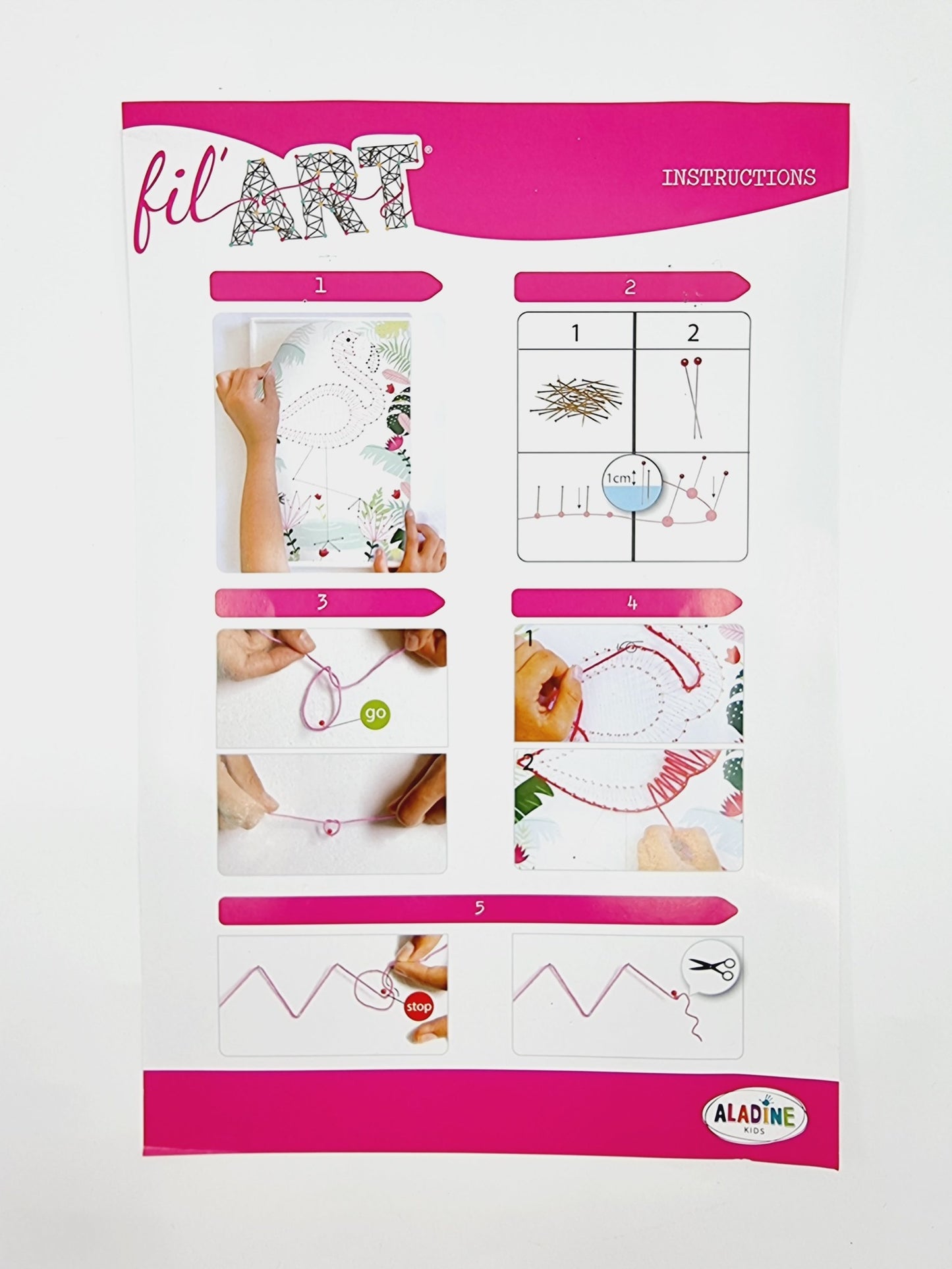 fil'ART - Flamant rose