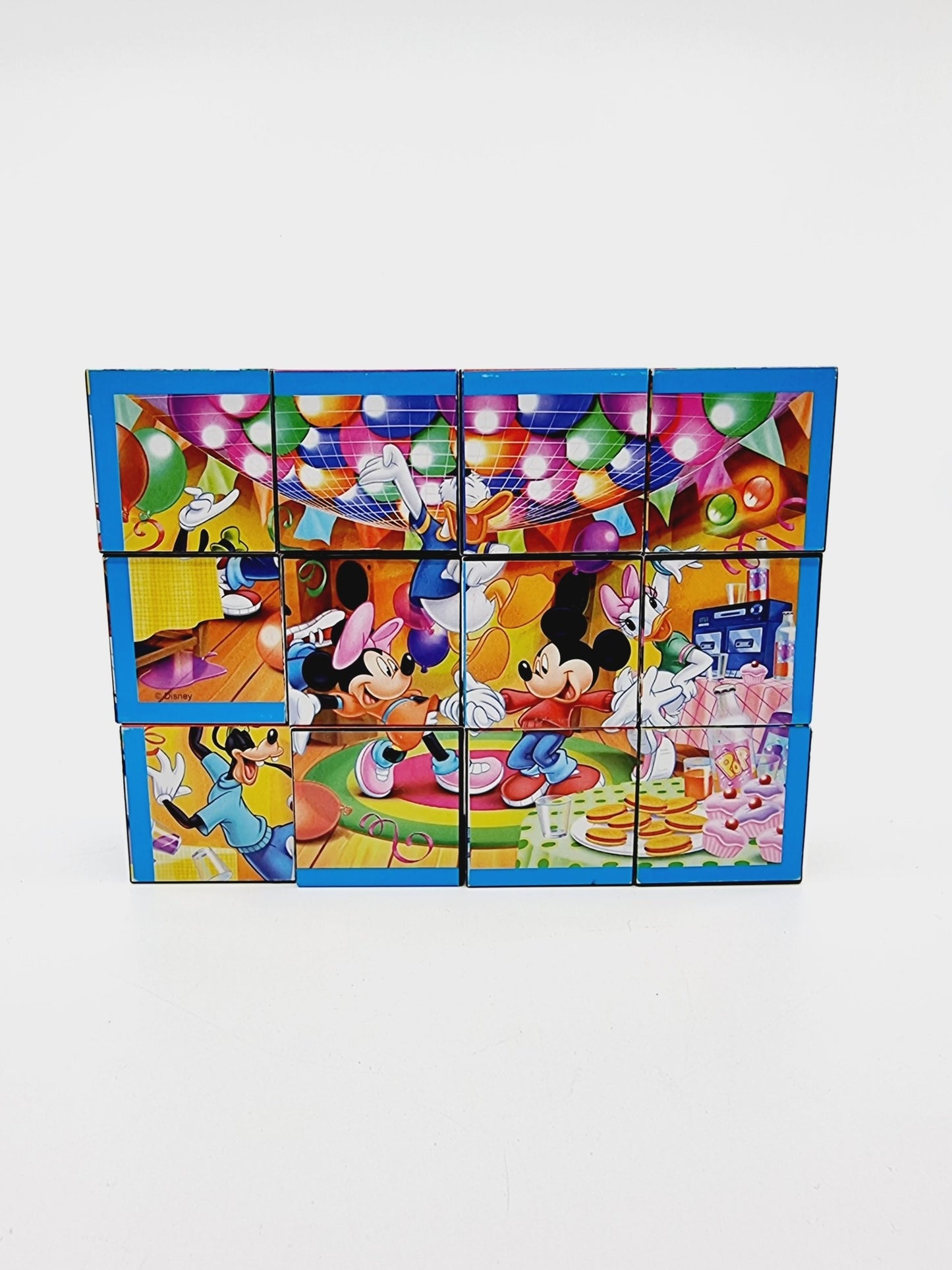 Puzzle cube  - Mickey et ses amis (12 cubes)