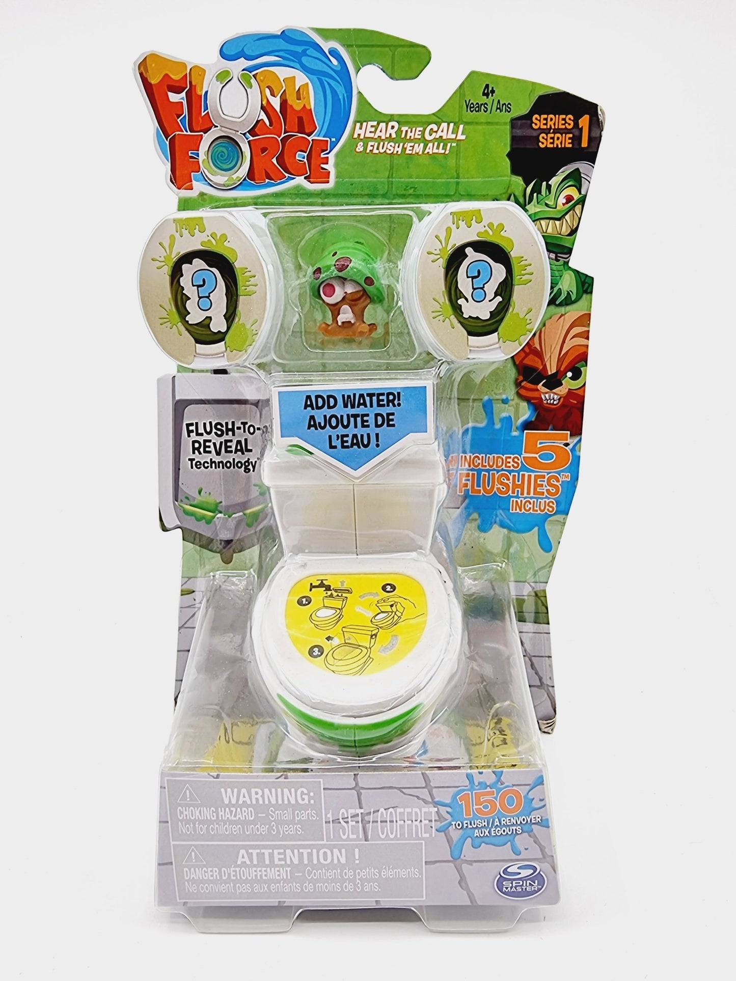 Flush Force série 1 - Pack de 5 Flushies