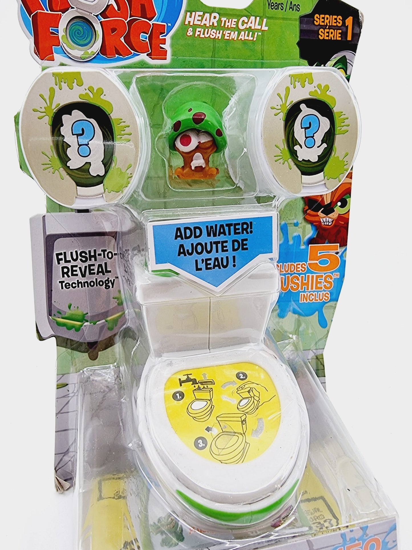 Flush Force série 1 - Pack de 5 Flushies