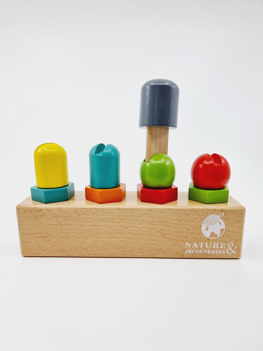 Visse & dévisse ton jouet en bois