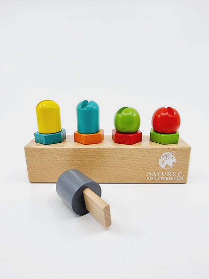 Visse & dévisse ton jouet en bois