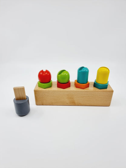 Visse & dévisse ton jouet en bois