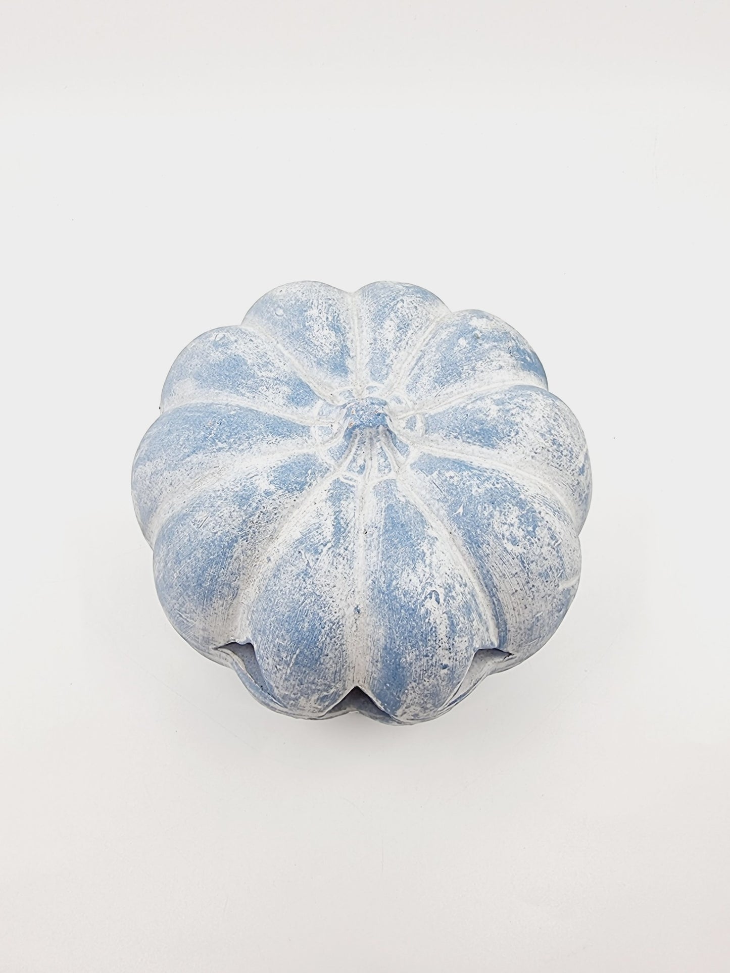 Bougeoir - Citrouille bleue