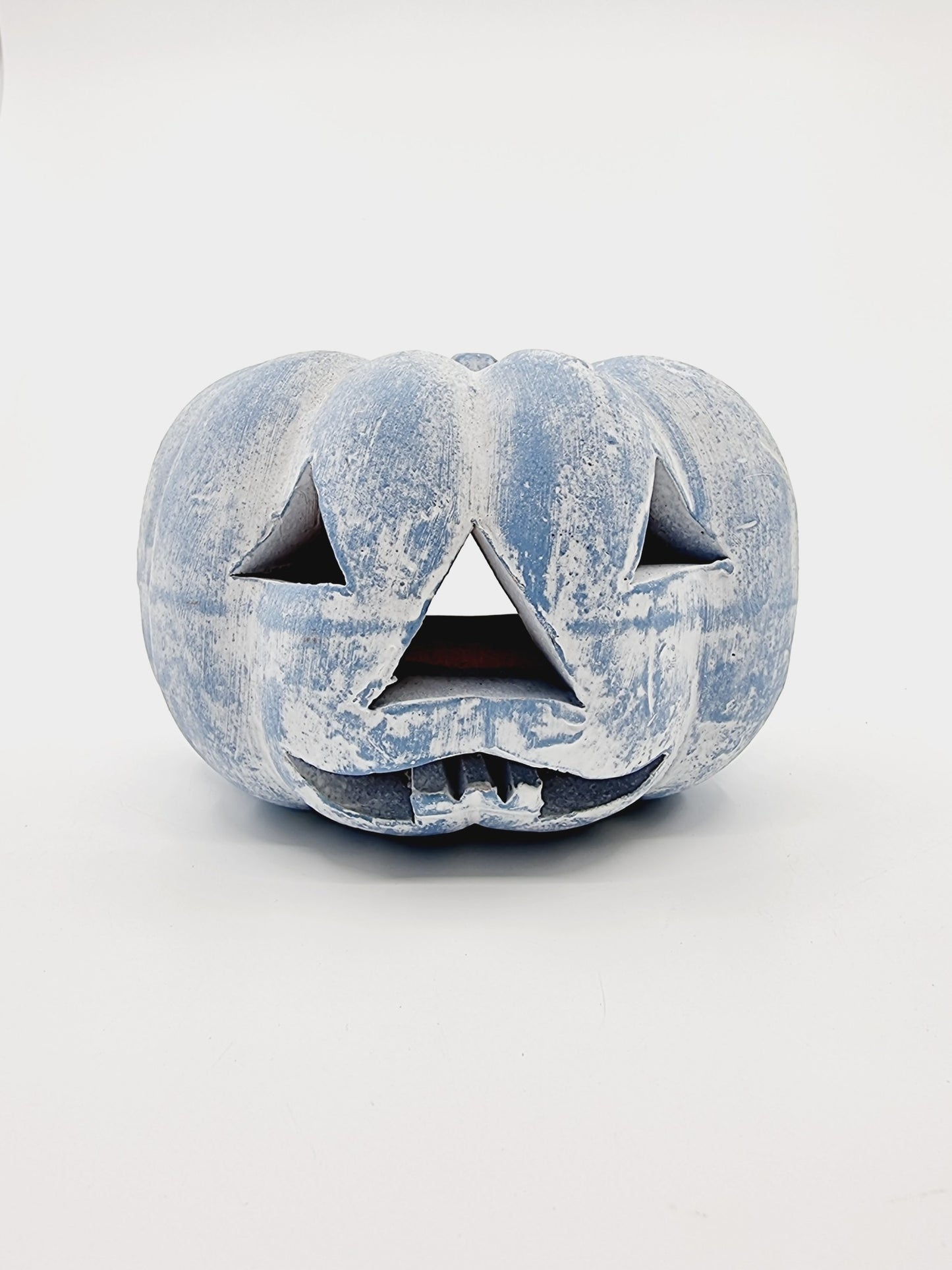 Bougeoir - Citrouille bleue