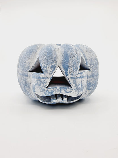 Bougeoir - Citrouille bleue