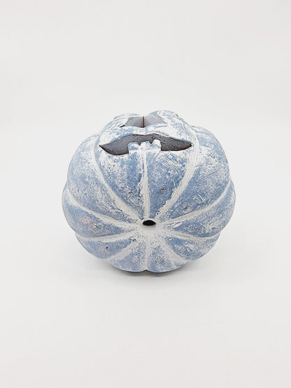 Bougeoir - Citrouille bleue