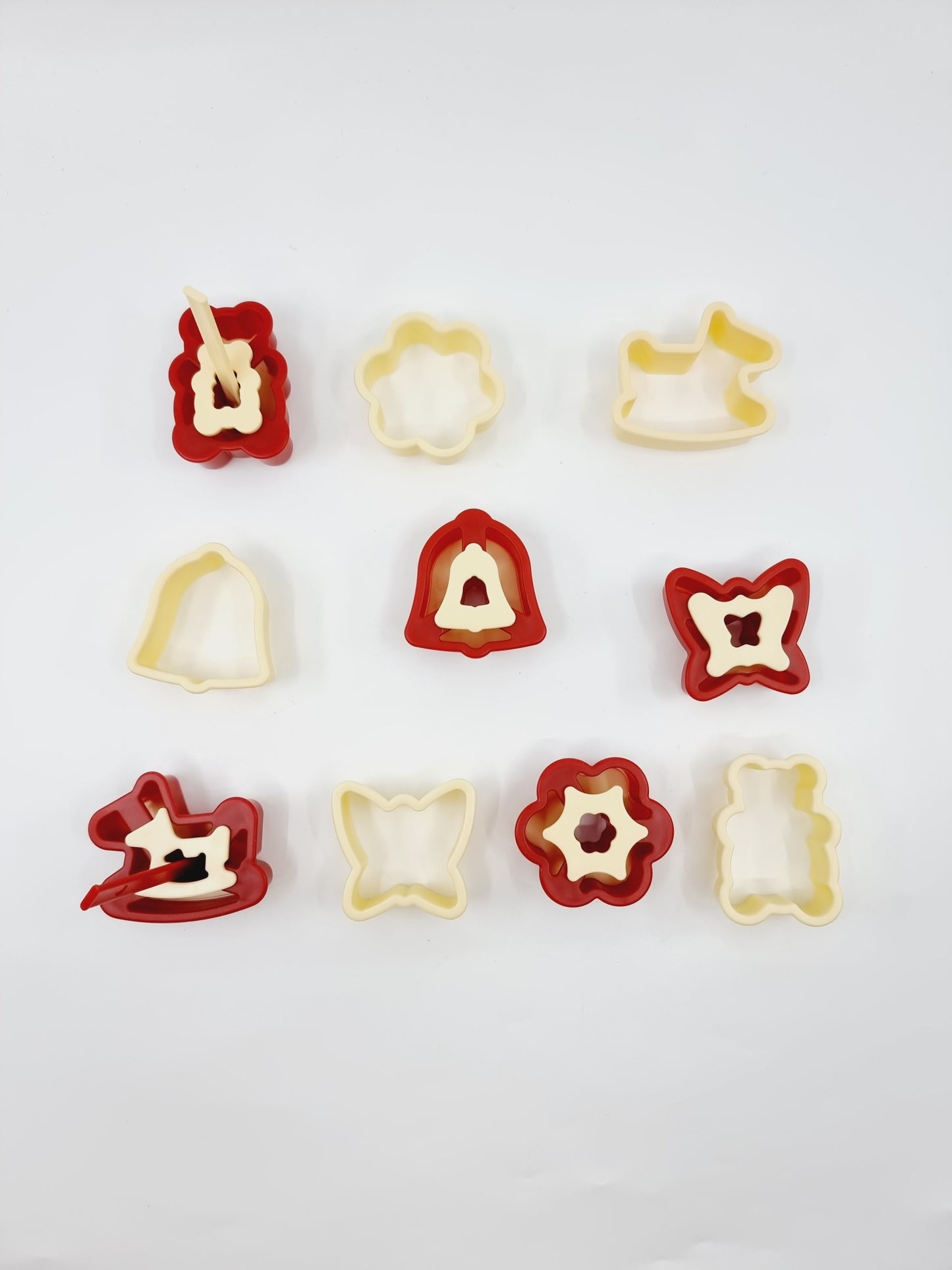 Emporte-pièces pour biscuits de Linz (12 pièces)