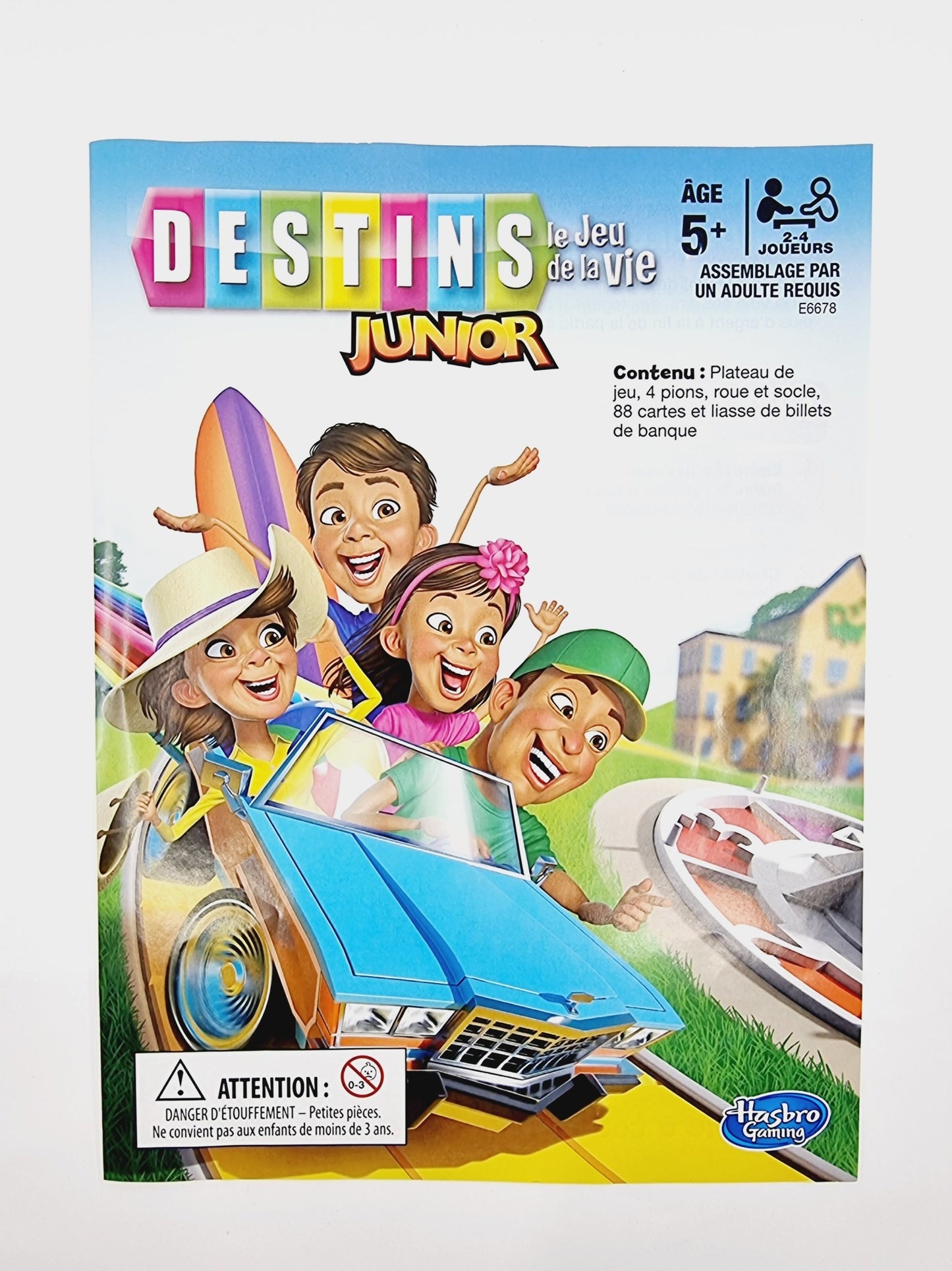 DESTINS Junior, le jeu de la vie