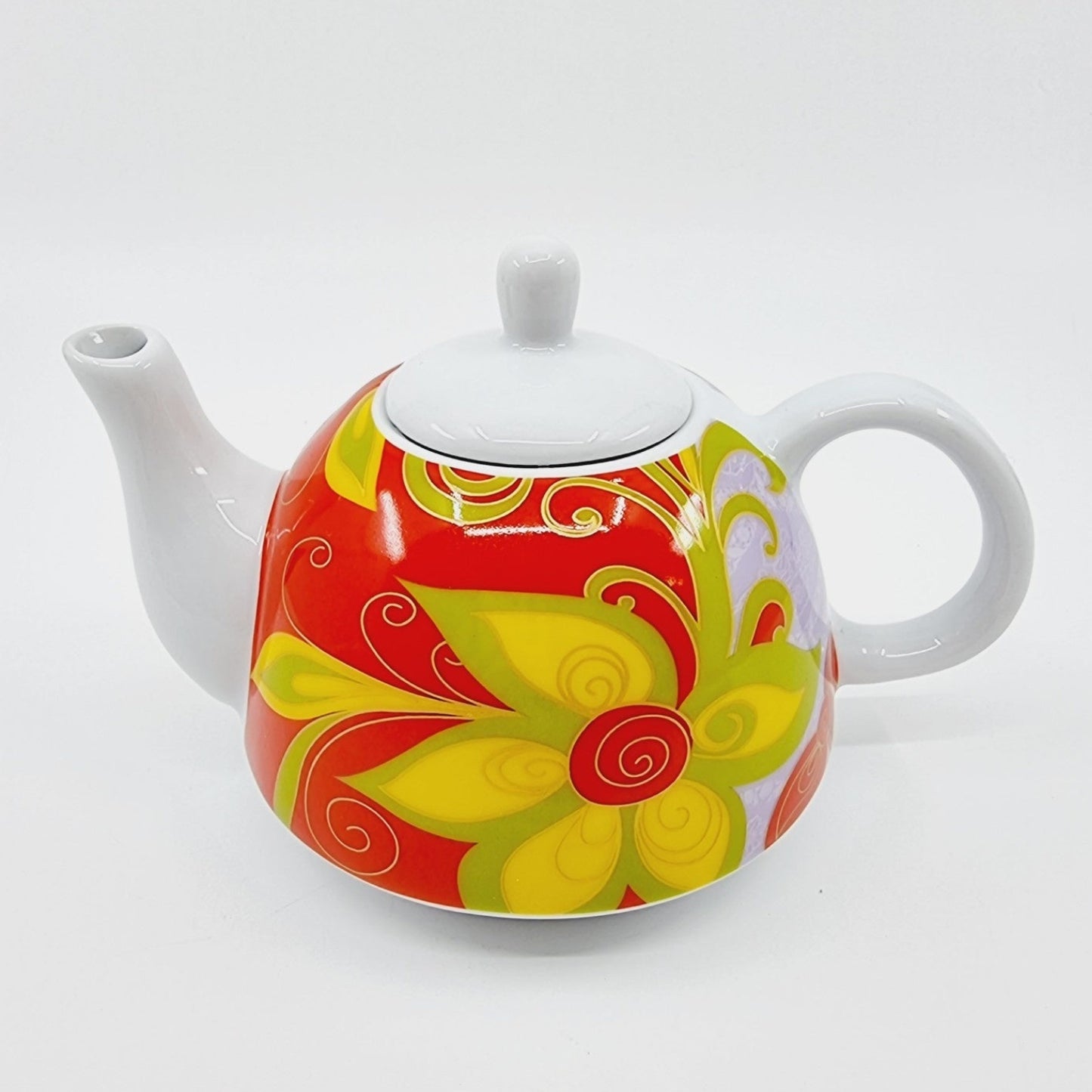 Théière avec soucoupe & tasse - Royaume des saveurs